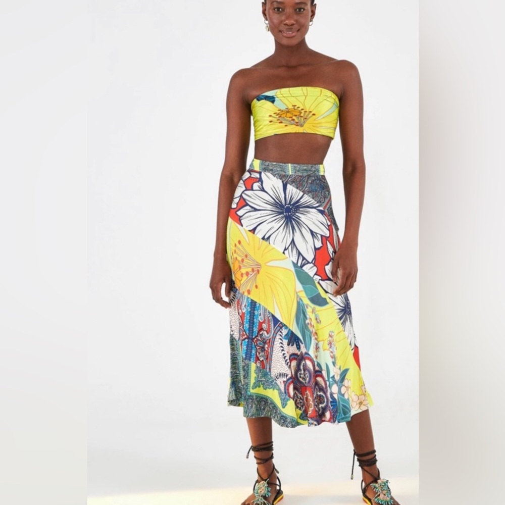 Farm Rio Mid Skirt